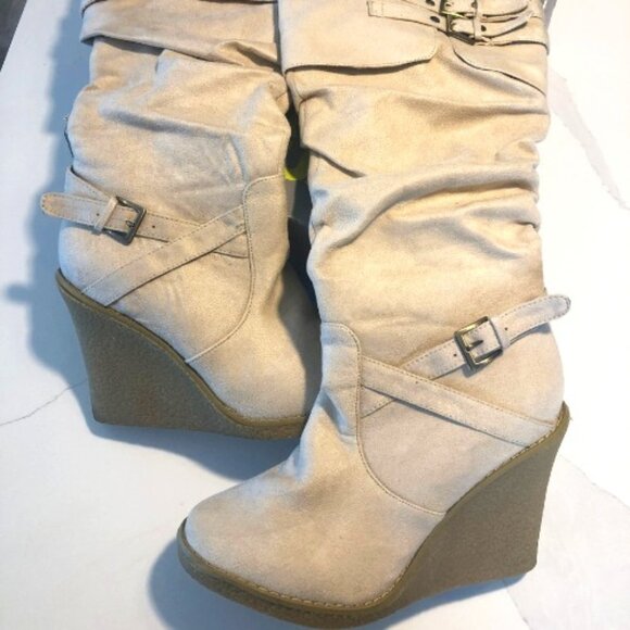 charlotte russe Wedge Boots - Picture 1 of 6